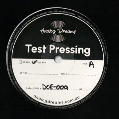 Dance With The Tribe (Test Pressing Edition)