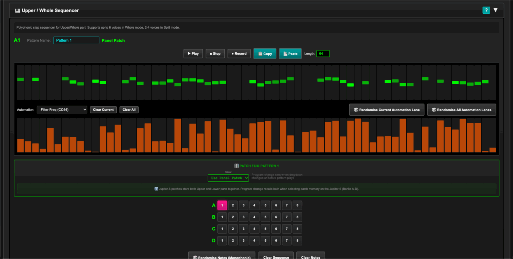 Deep Edit Step Sequencer